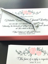 Faux Bling Diamond Pen - Journal - Wedding Guest Book - Gift