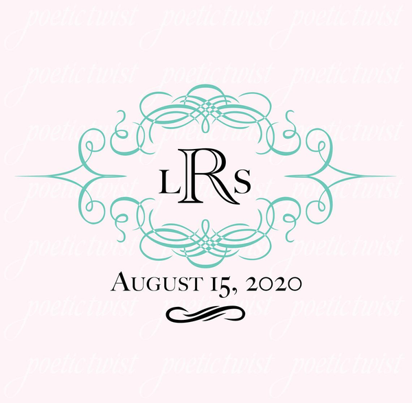 Wedding Monogram Script – Poetic Twist