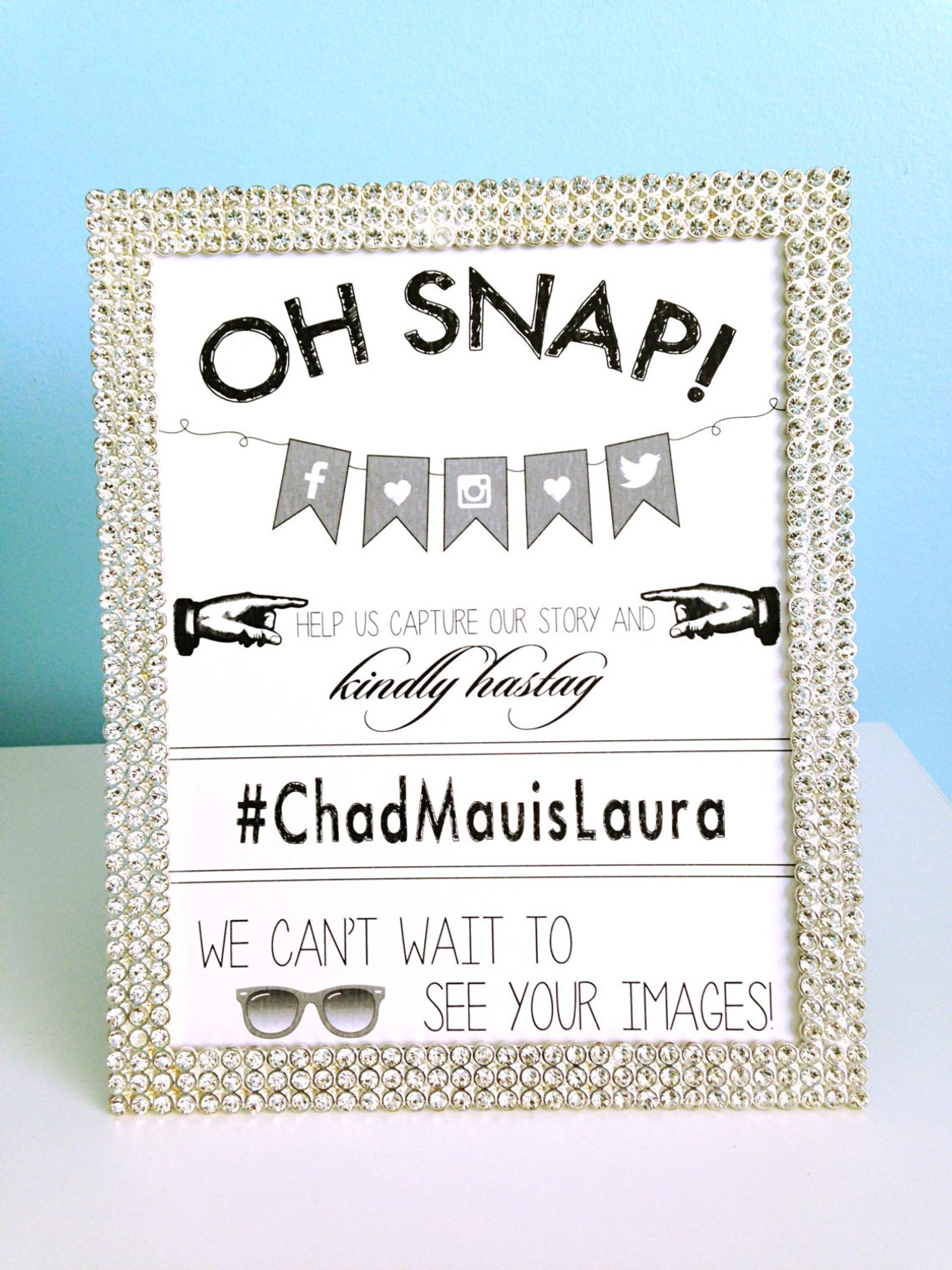 Hashtag Sign - Social Media Sign