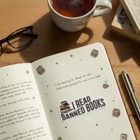 I Read Banned Books Sticker