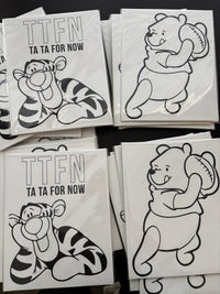 Winnie the Pooh Paint Canvas