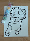 Winnie the Pooh Paint Canvas
