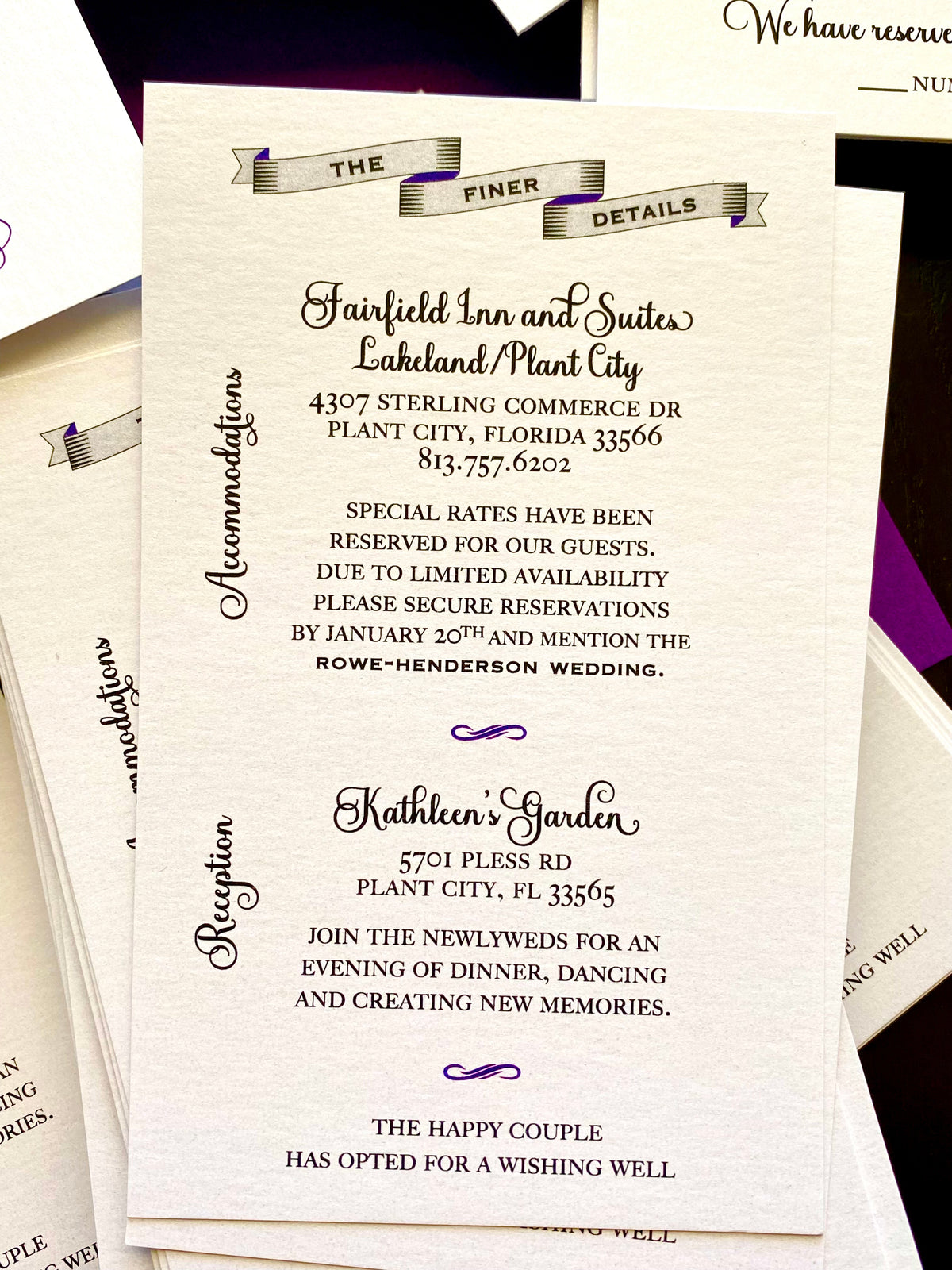 Wedding Invite: Love Flow
