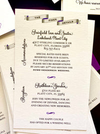 Wedding Invite: Love Flow