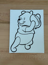 Winnie the Pooh Paint Canvas