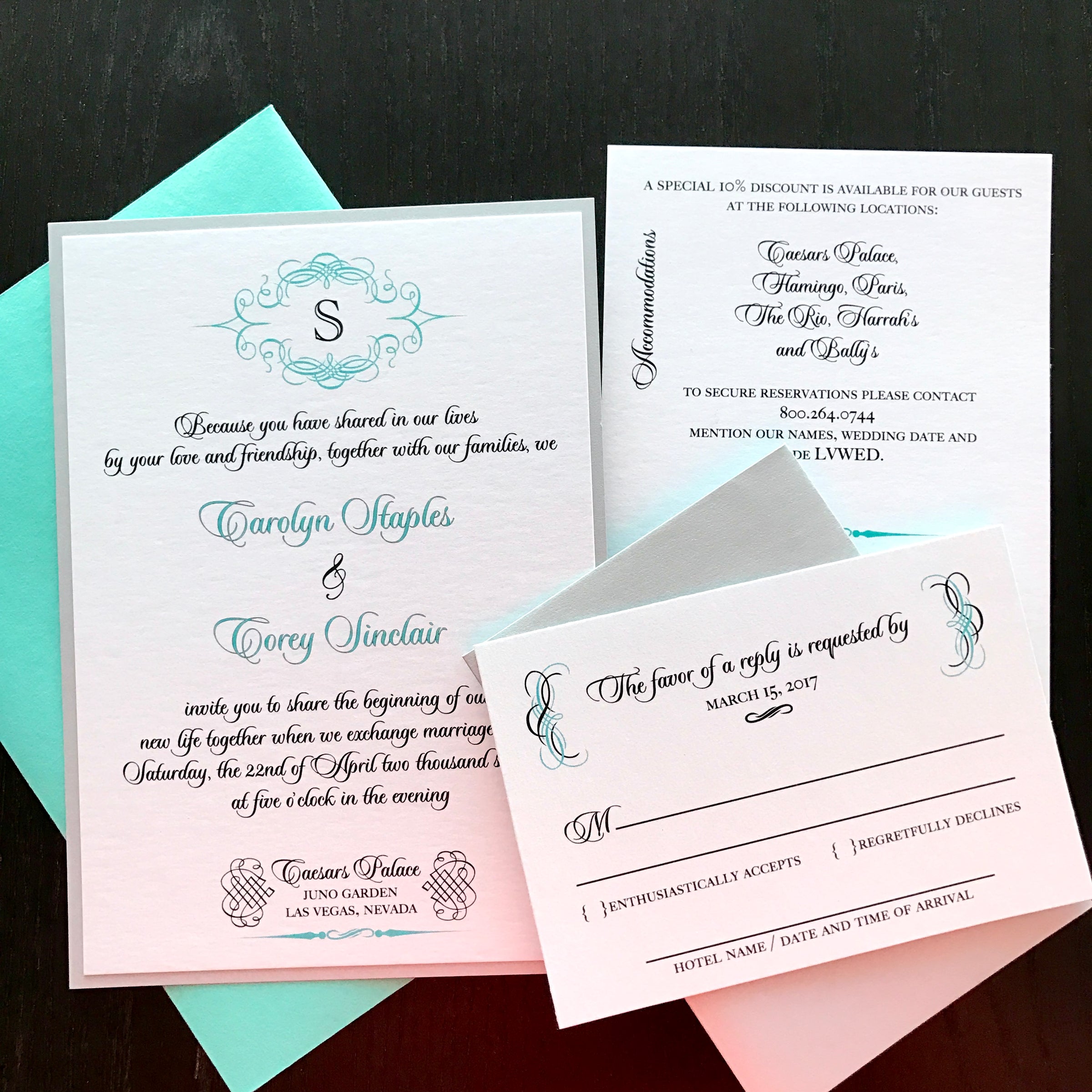 Wedding Invite: Love Flow