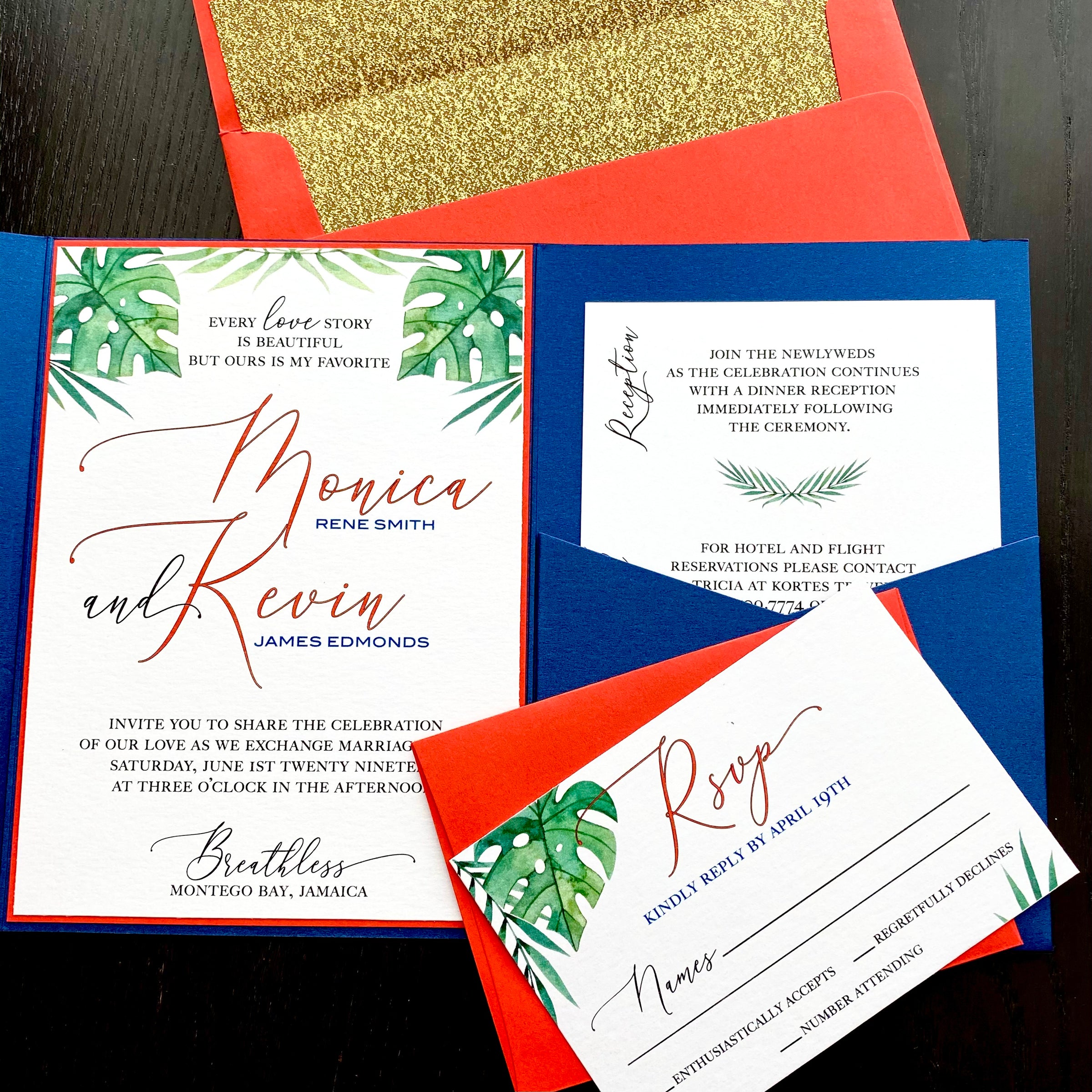 Wedding Invite- Love Story