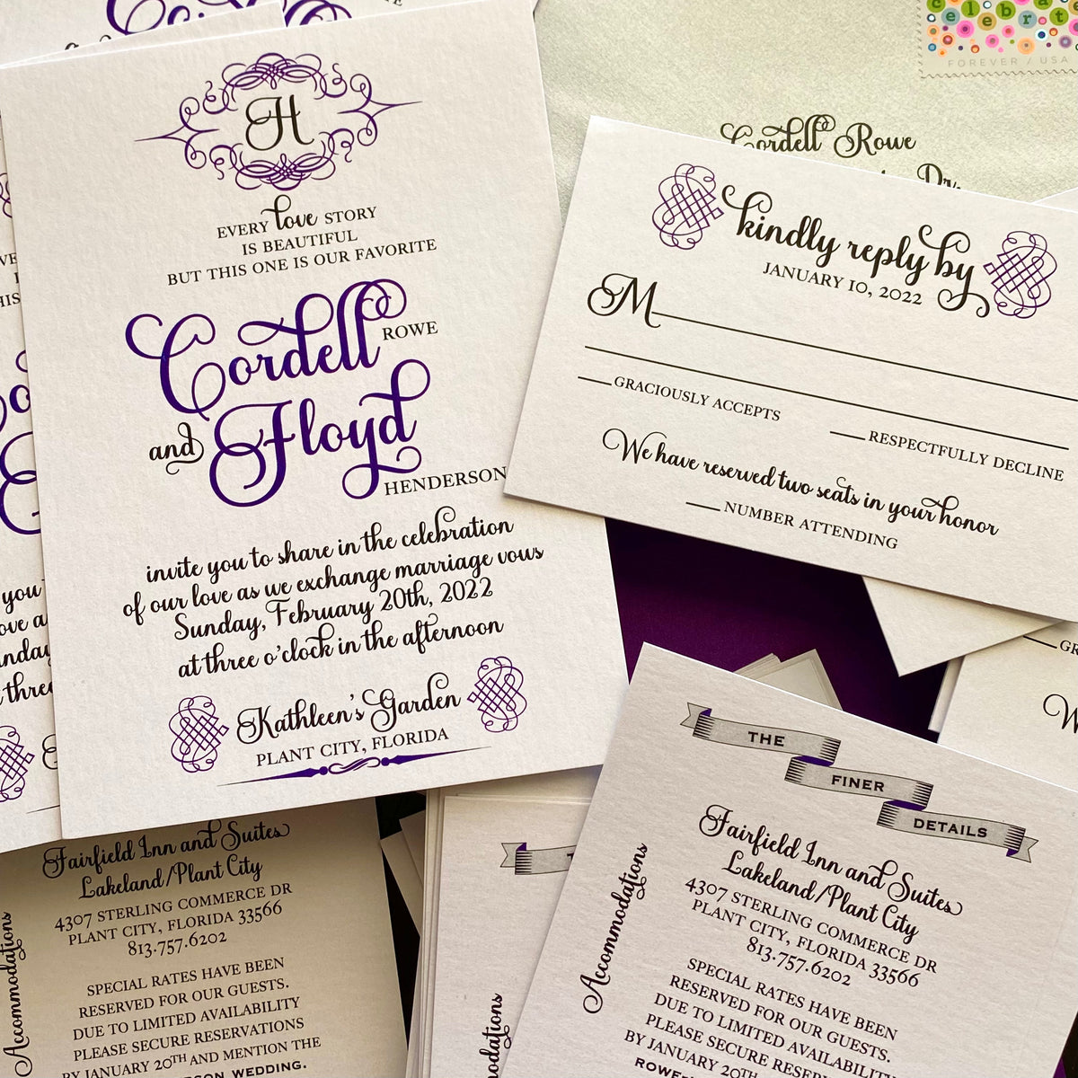 Wedding Invite: Love Flow