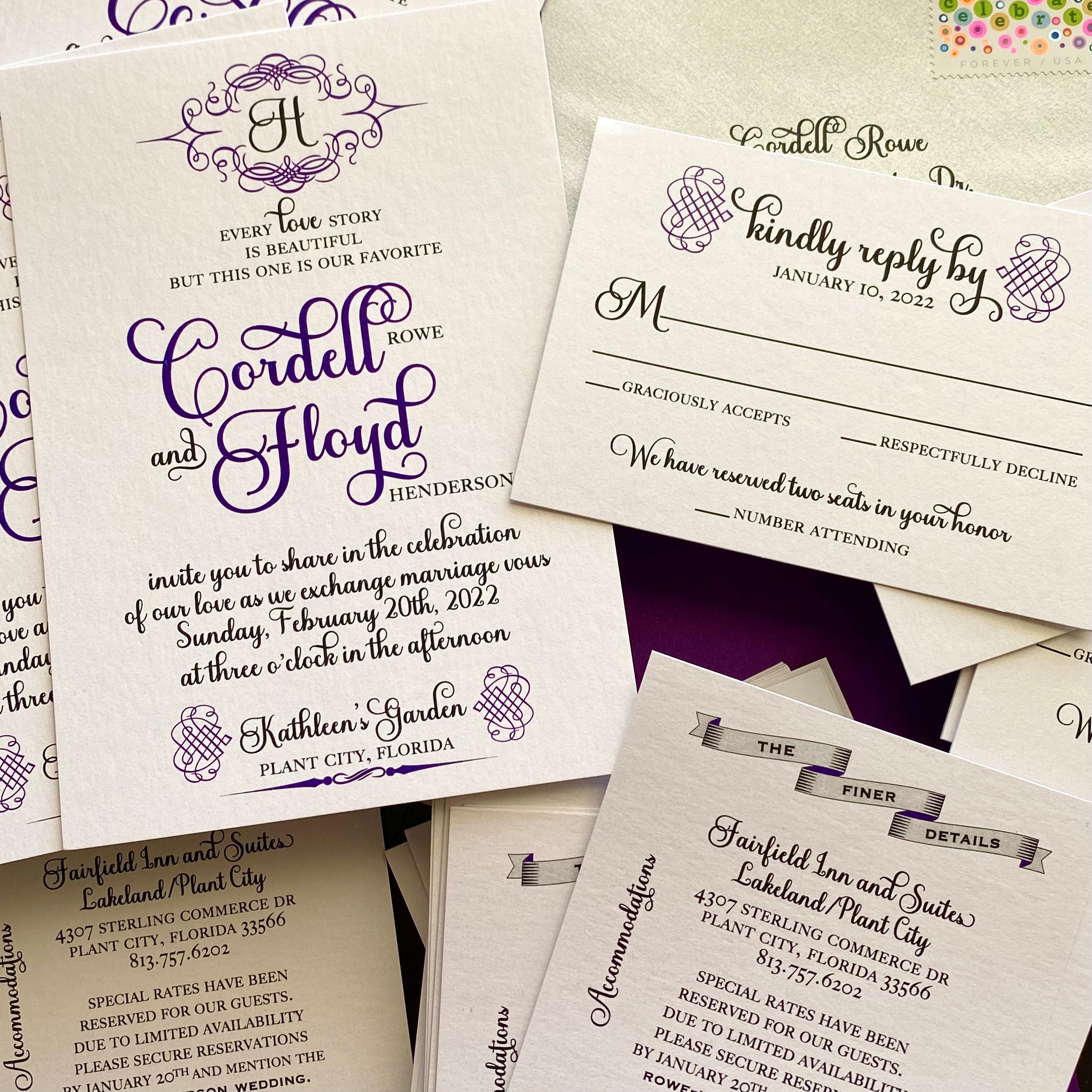 Wedding Invite: Love Flow