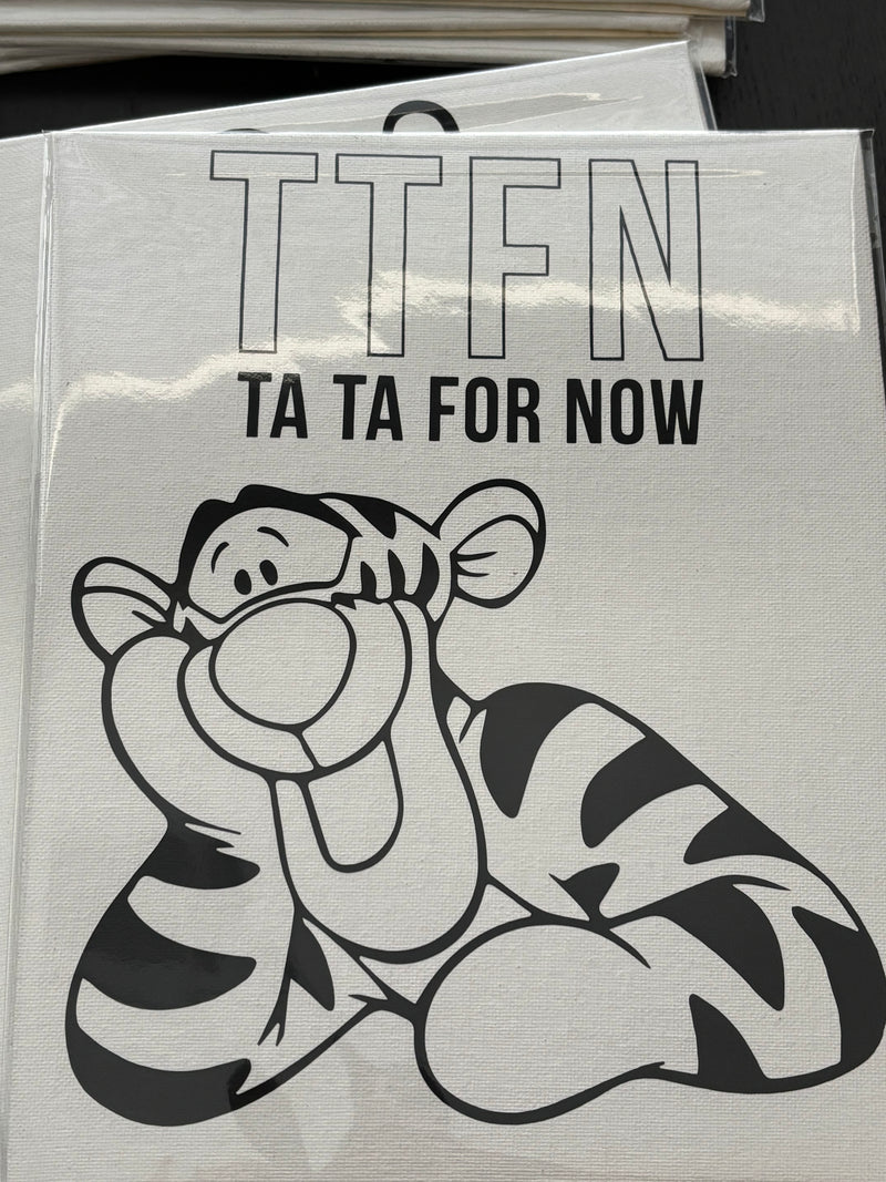 Winnie the Pooh Paint Canvas