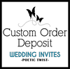 Custom Wedding Invitations