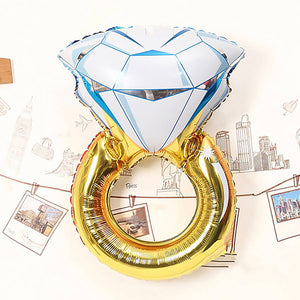 diamond ring balloon for decor