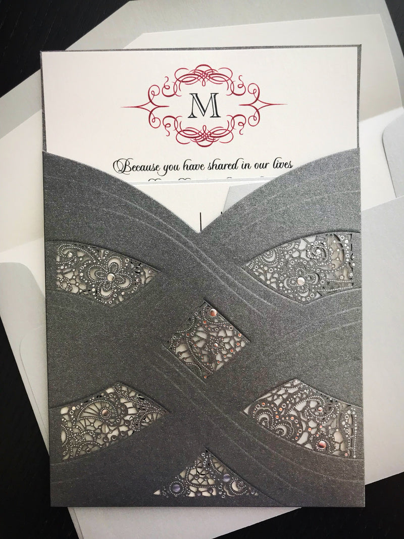 Silver wedding palette