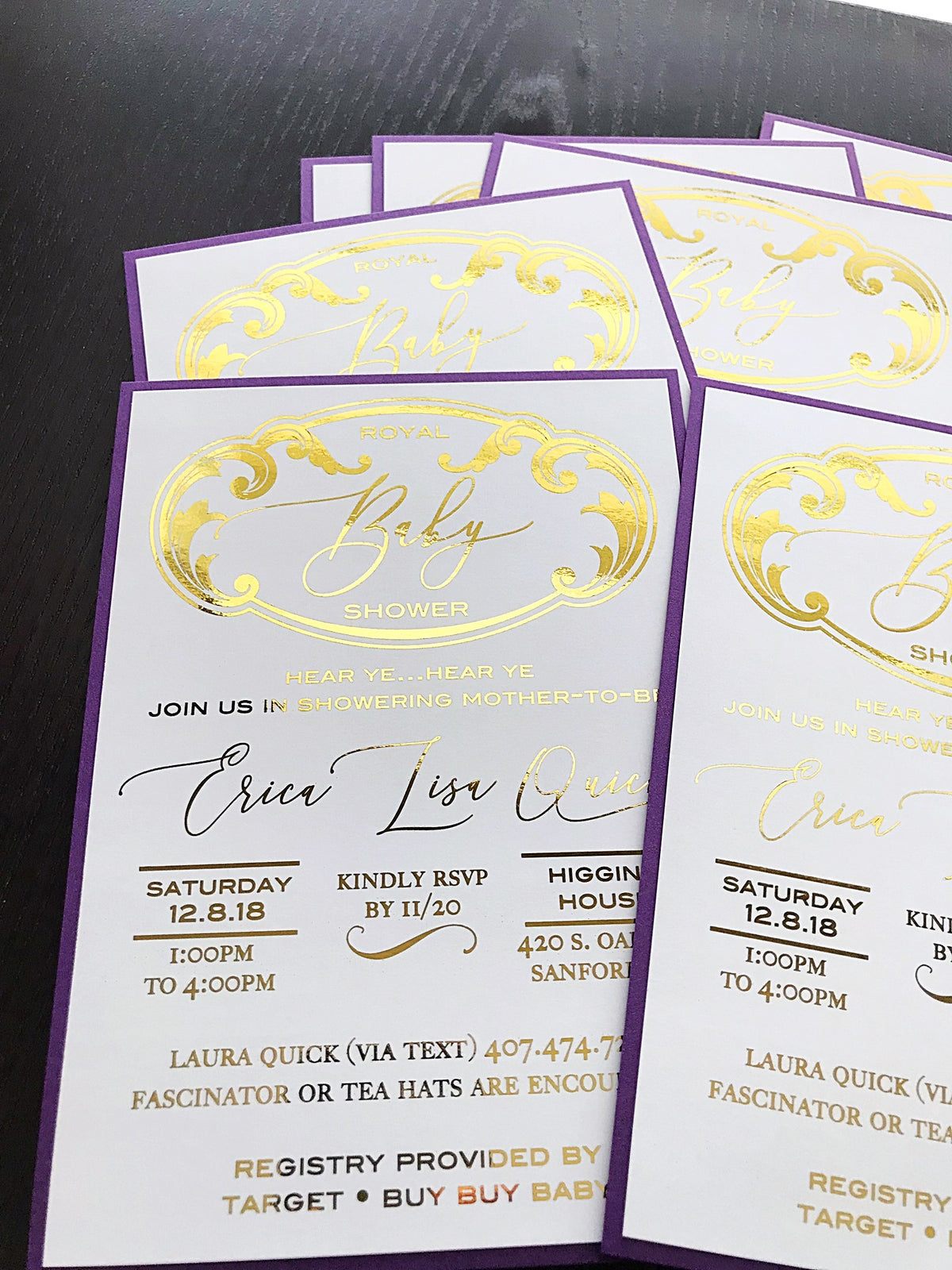 Royal Baby Shower Invitation