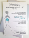 Tiffany Blue Bridal Shower Invite