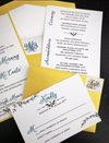Monogram Wedding Invitation Suite