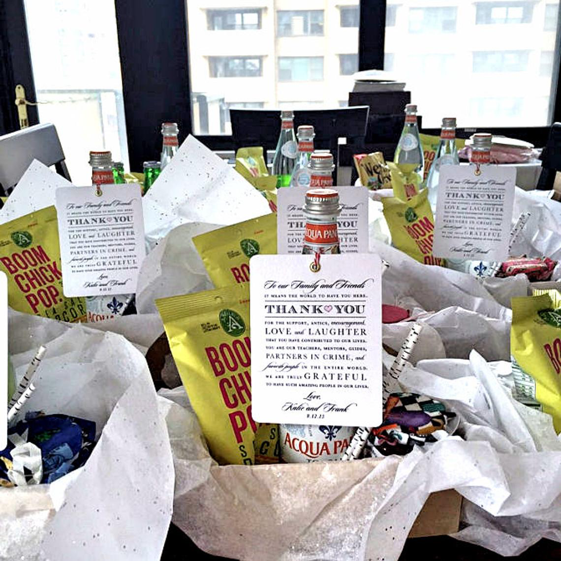 Wedding Tags-Thank You Tags-Guest Bag Tags