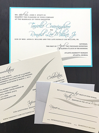 Wedding Invite Pocket Suite - Clutch Style Invite