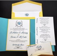Monogram Wedding Invitation Suite