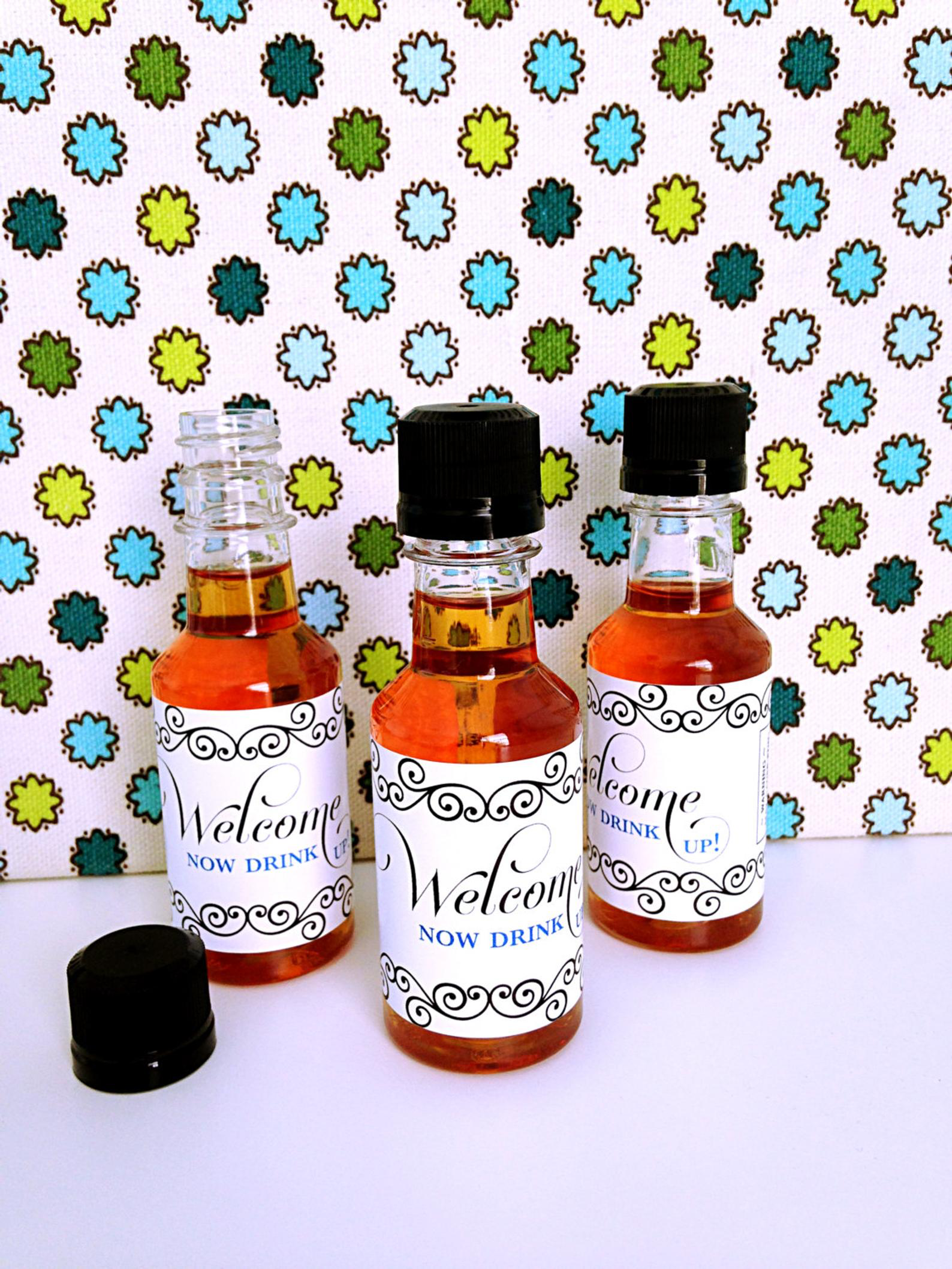 Mini Liquor Bottles Personalized Party Favors