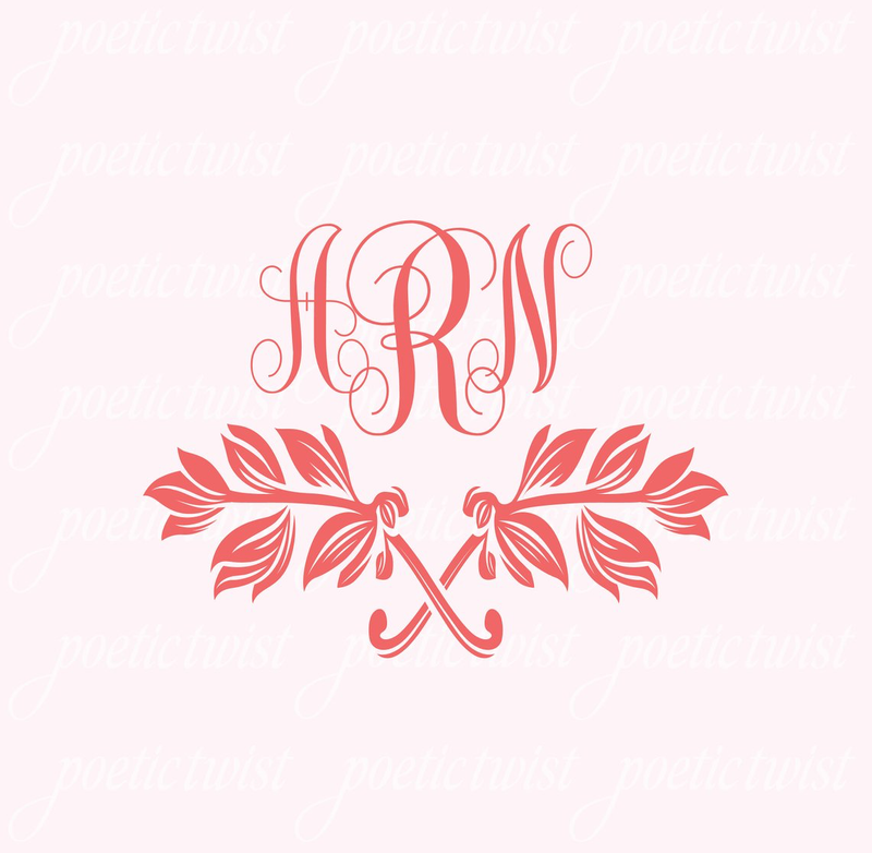 Wedding Monogram Script