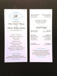 ceremony programs