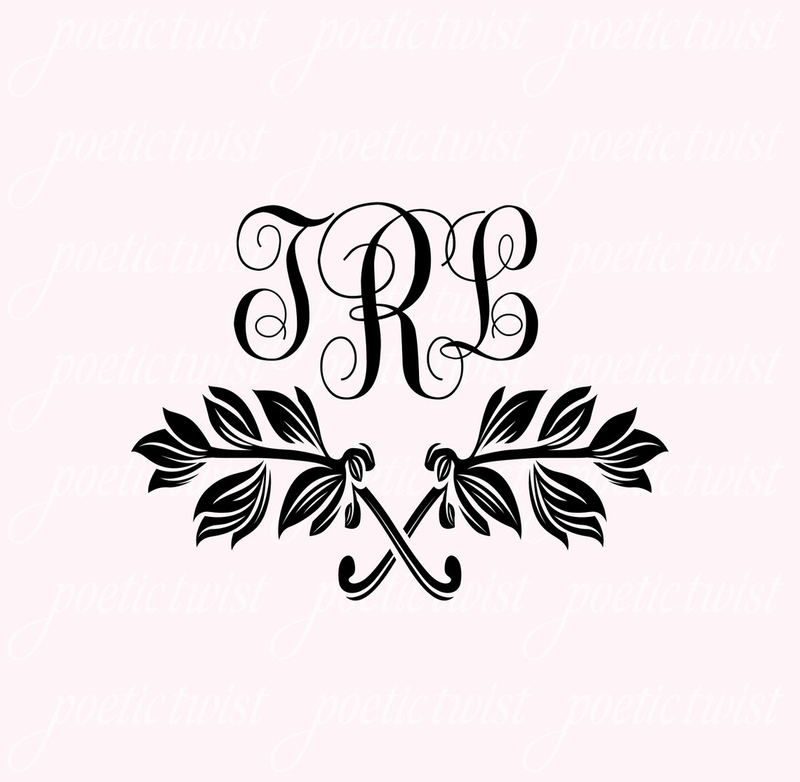Wedding Monogram Script