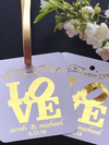 Wedding Favor Tags- With Love