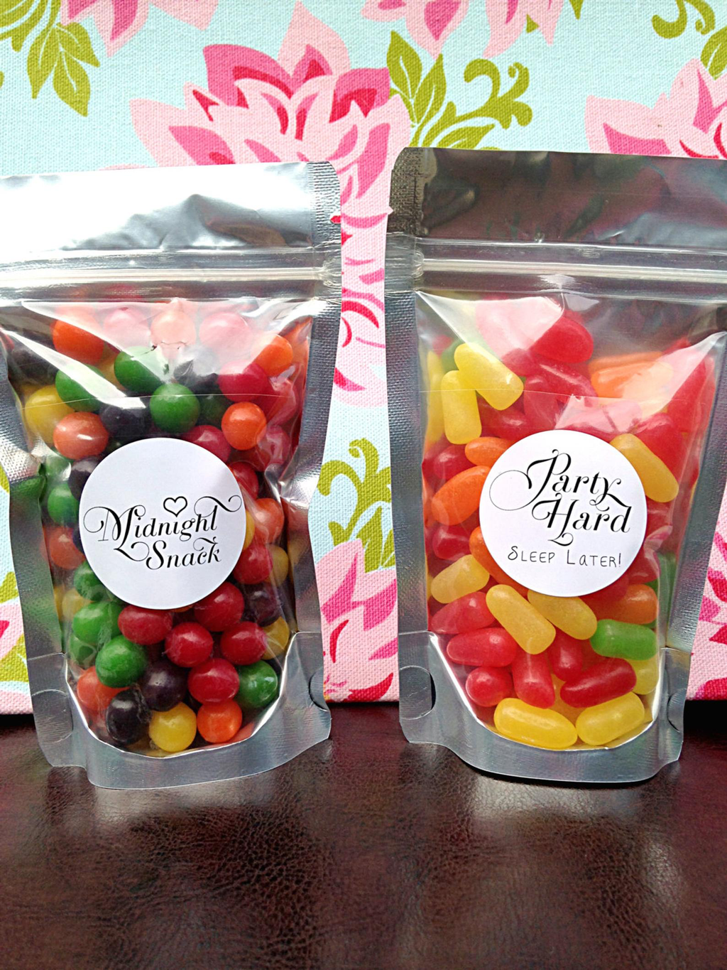 Party Favor Snack Bags - Welcome Bag Fillers - Dessert Table