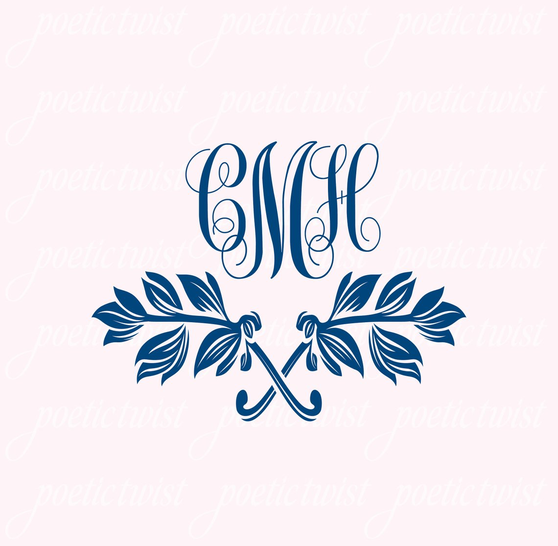 Wedding Monogram Script