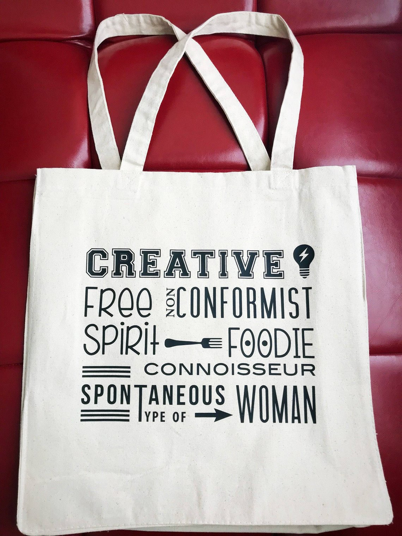 Just My Type Tote Bag