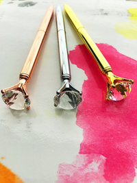 Wedding guest book pen, bridal party gifts, journal pen