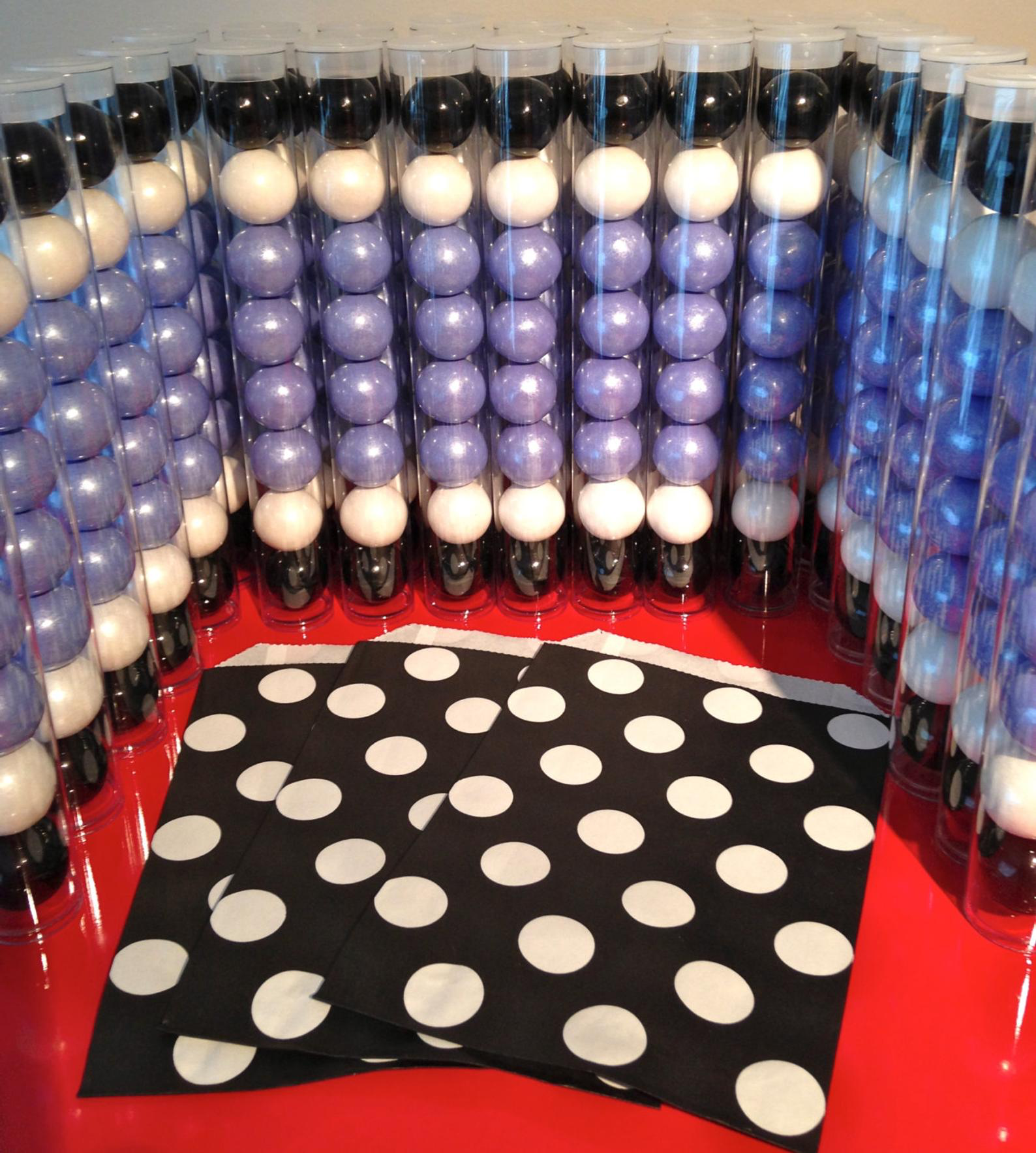 Kids birthday party ideas and Candy Tubes