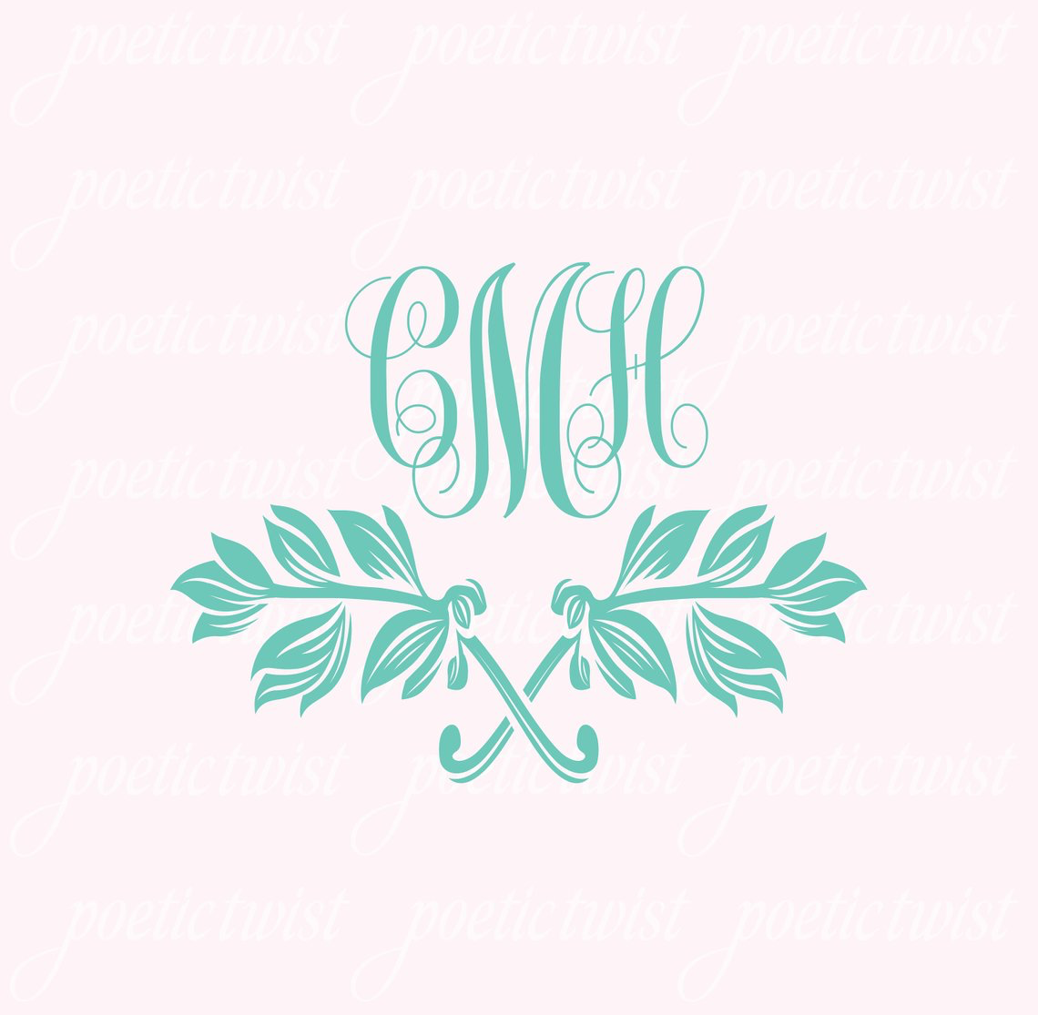 Wedding Monogram Script
