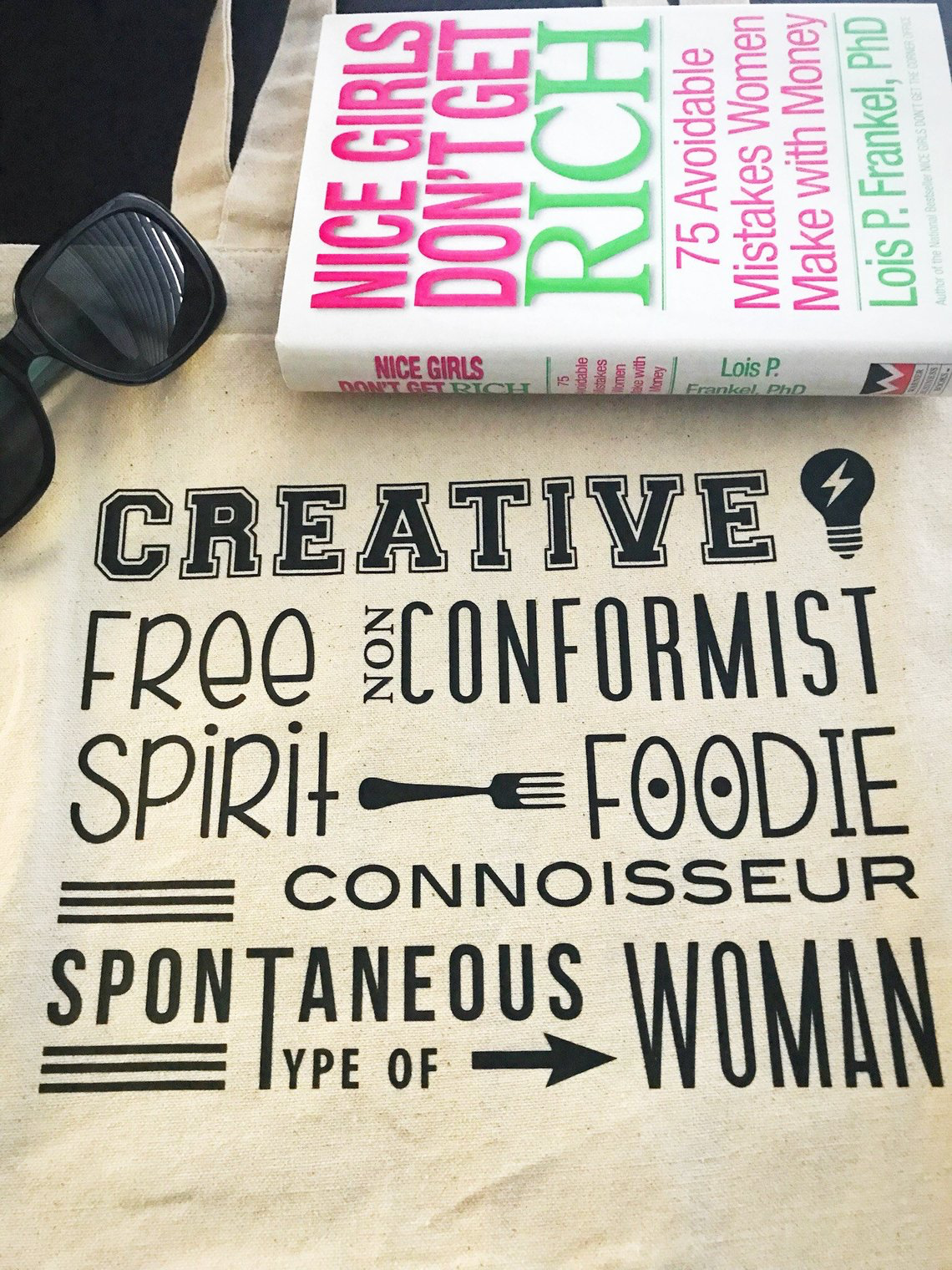 Just My Type Tote Bag