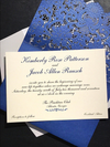 Laser-cut Pocket Fold Wedding Invitation